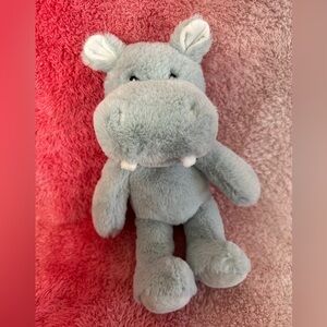 Moon & Stars Walgreens Blue Plush Hippo 12” Soft Stuffed Animal Toy